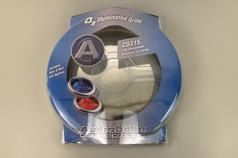 3 Subwoofer-Gitter Audiobahn CD315